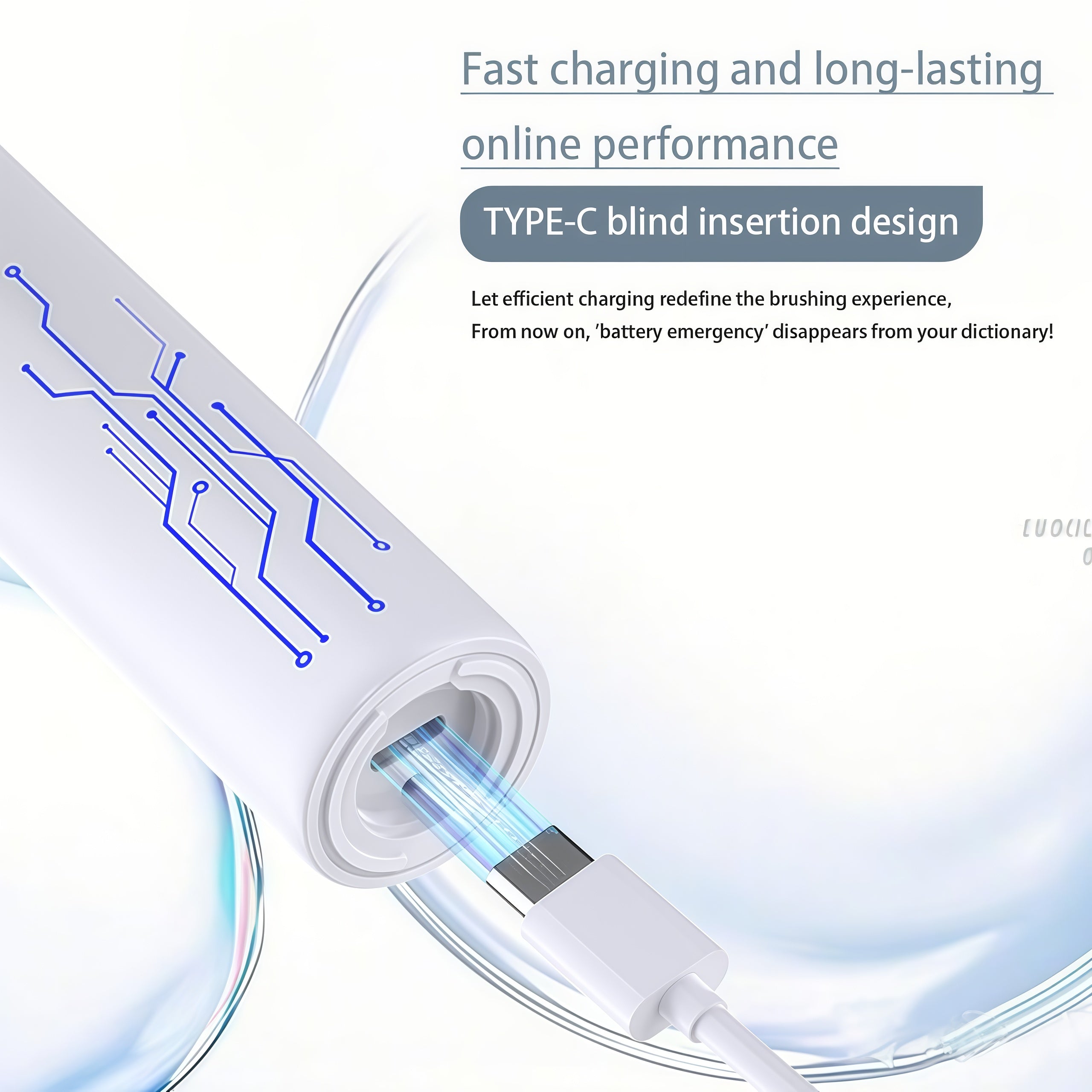 Sonic Oscillating-Sweep Electric Toothbrush 40,000 VPM | PA5718