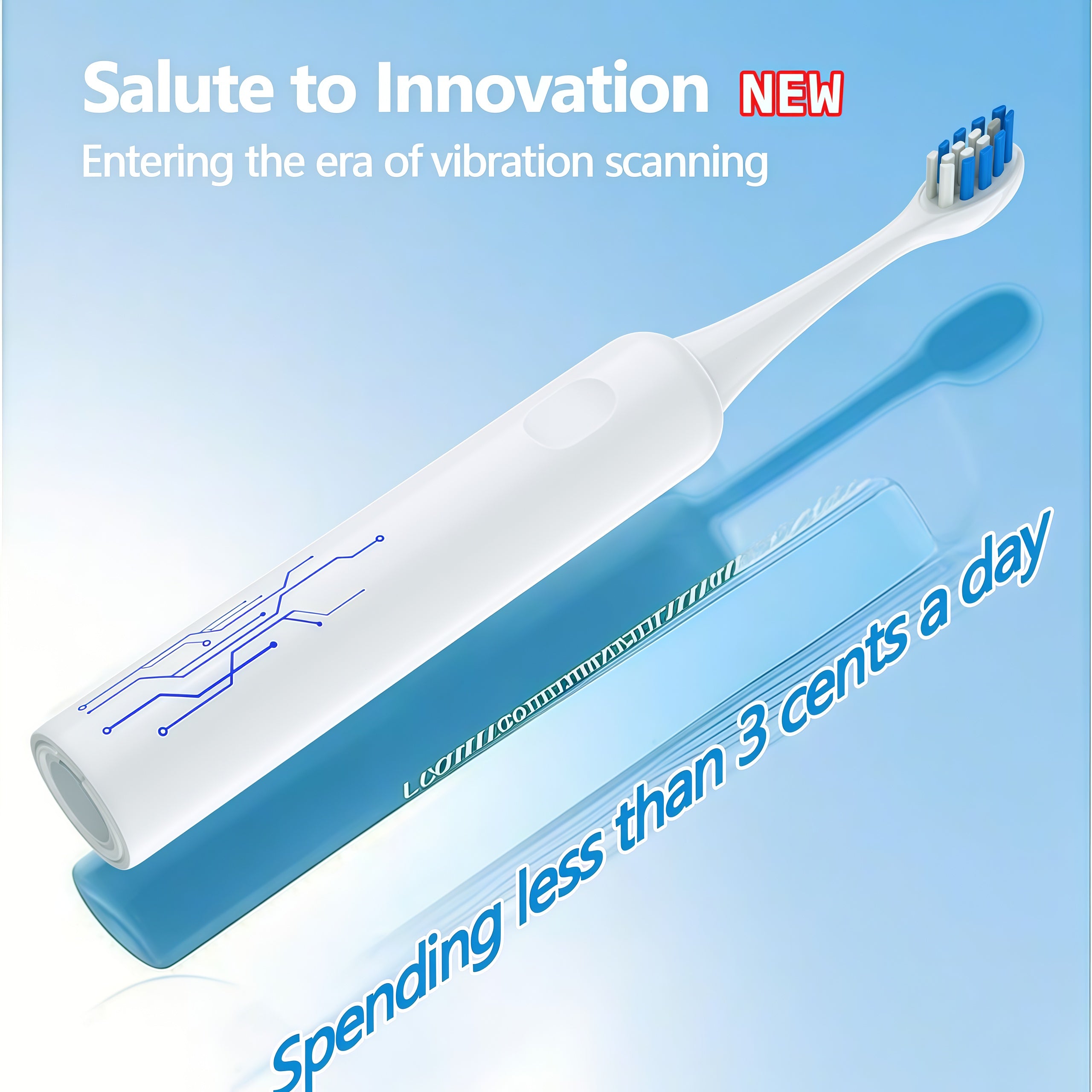 Sonic Oscillating-Sweep Electric Toothbrush 40,000 VPM | PA5718